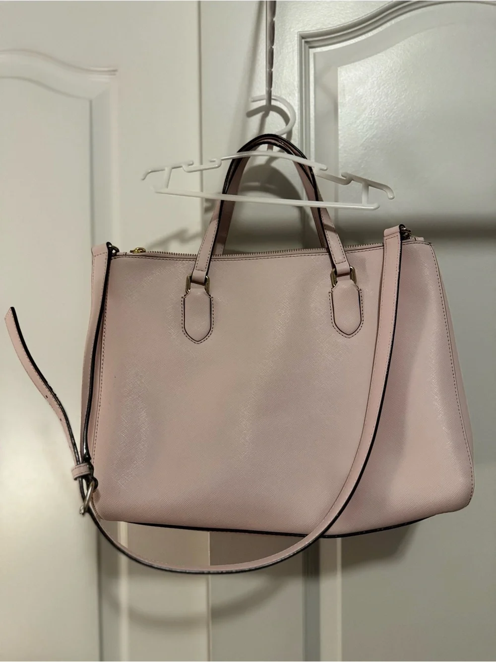 kate spade blush pink Leather Handbag